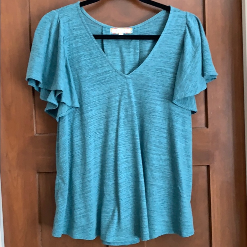 Eri & Ali flowing knit blouse